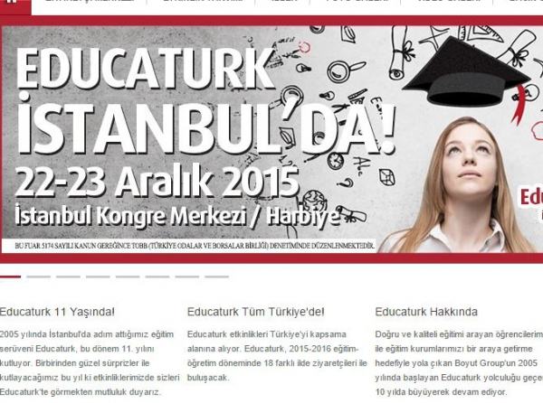 Educaturk Yüksek Öğretim Günleri Etkinliklerine Gezi Düzenledik.